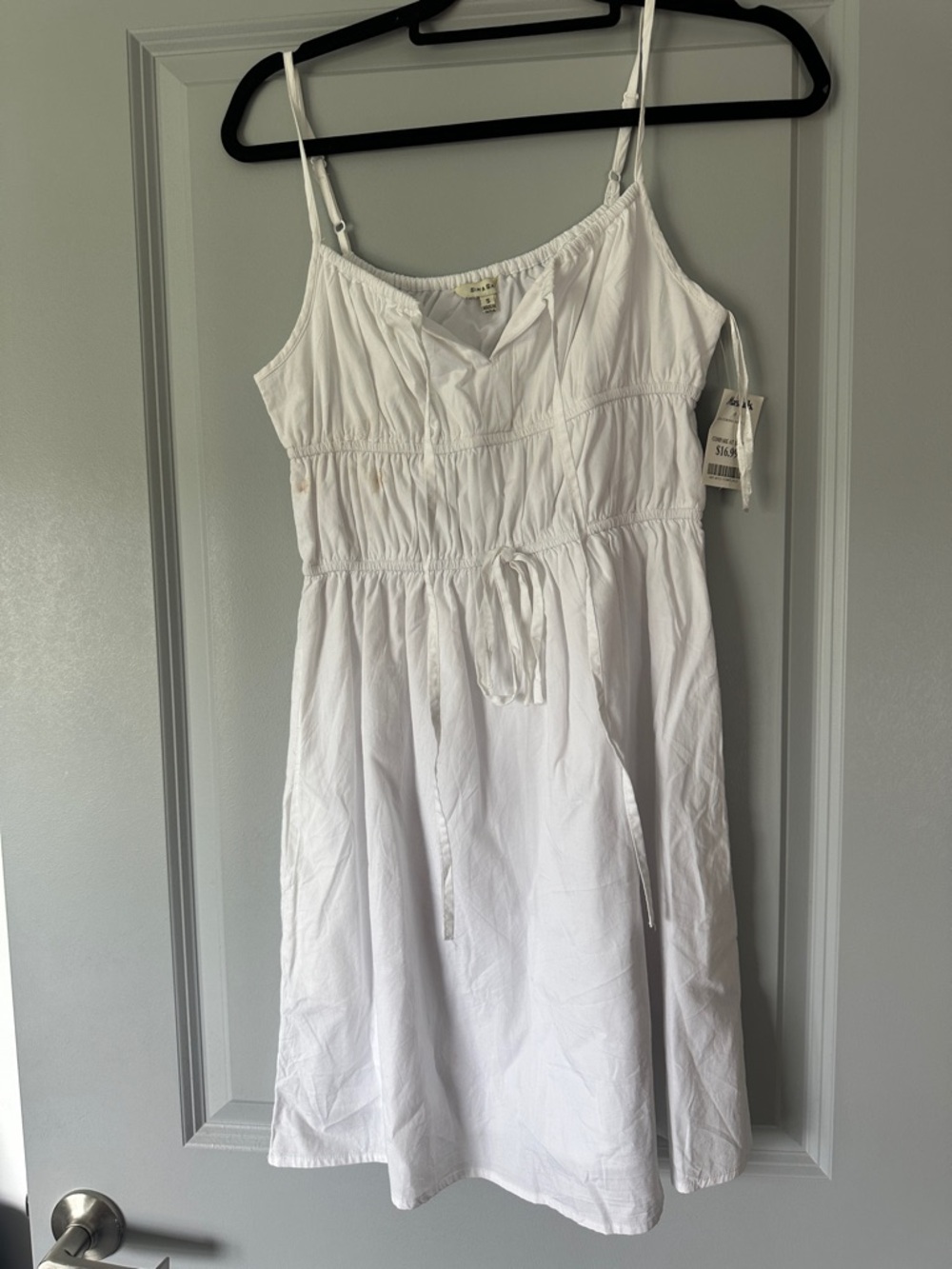 White Spaghetti Strap Sundress